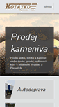 Mobile Screenshot of kotatko-kamenivo-kura.cz